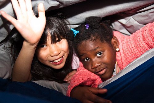Sleeping bags can be fun too!