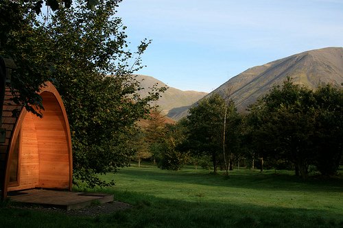The peace and tranquility of camping in the country.