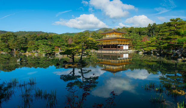 kinkakuji golden pavillion Kyoto Japan