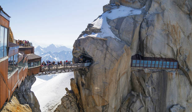 Aiguille du Midi bridge