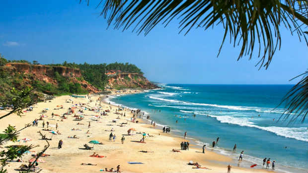 Varkala beach